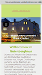 Mobile Screenshot of gutenberghaus.at