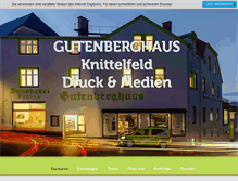 Tablet Screenshot of gutenberghaus.at