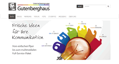 Desktop Screenshot of gutenberghaus.de